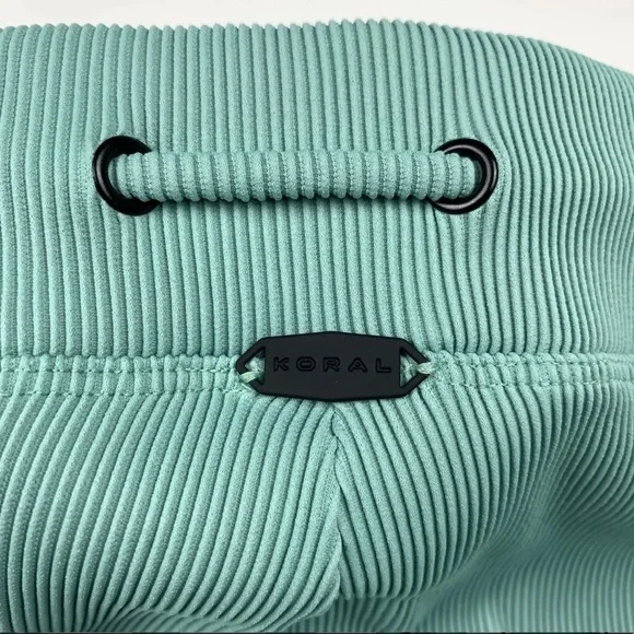Koral Mint Duke Ribbed High Waisted Leggings sz. S NWOT